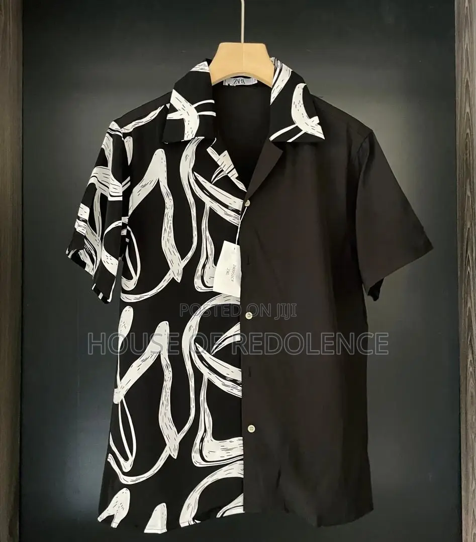 Original Zara Man Short Sleeves Shirt