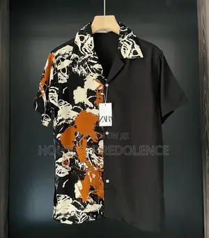 Original Zara Man Short Sleeves Shirt