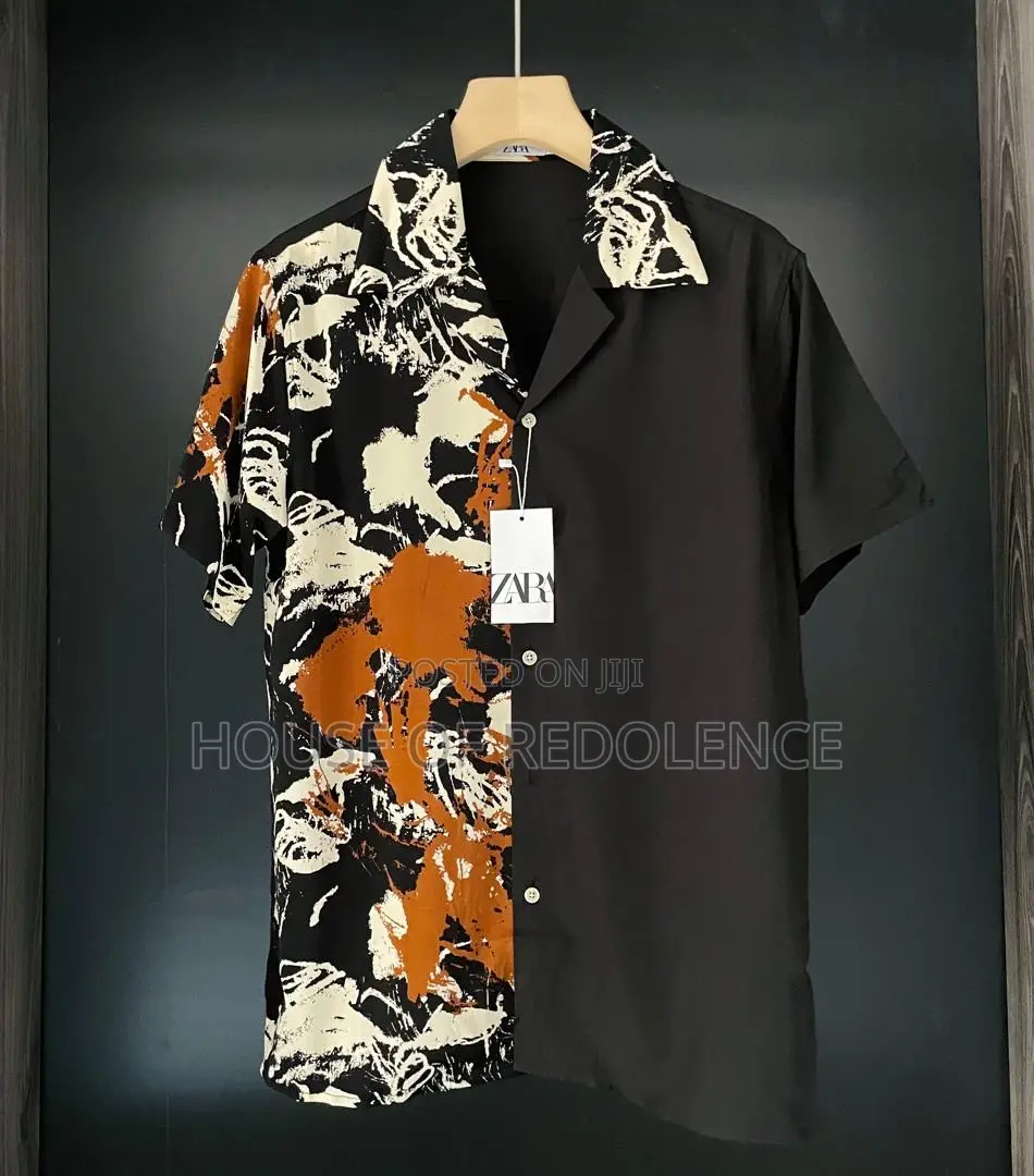 Original Zara Man Short Sleeves Shirt