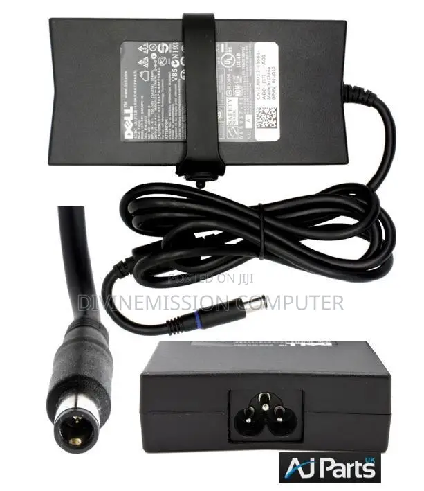 Original UK Used Dell Big Pinlaptop Charger 19.5v-6.7a/ 130w