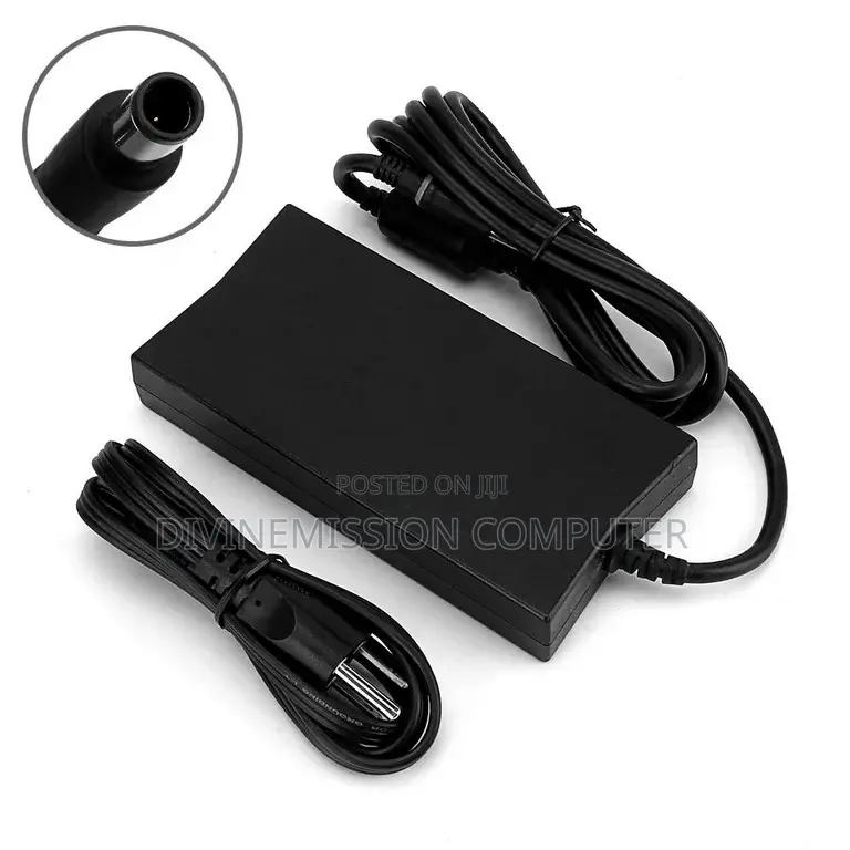 Original UK Used Dell Big Pinlaptop Charger 19.5v-6.7a/ 130w