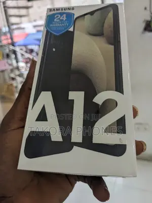 New Samsung Galaxy A12 128 GB Blue