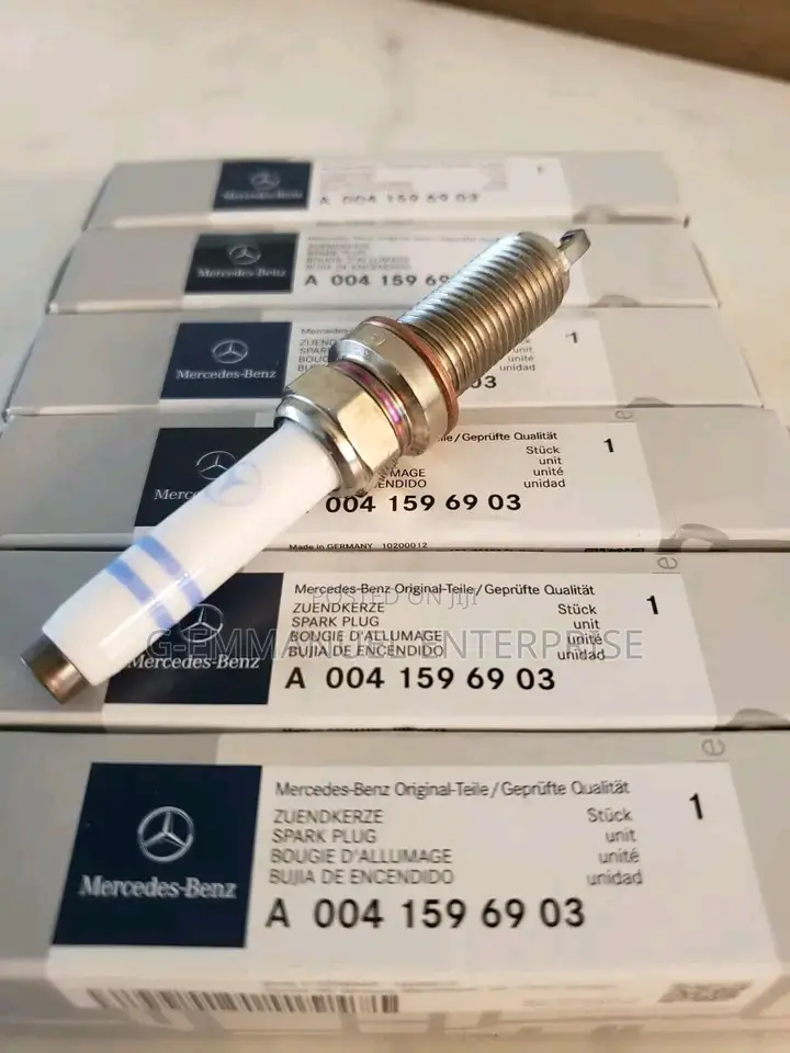 Mercedes Benz C63 Double Turbocharged Spark Plugs.