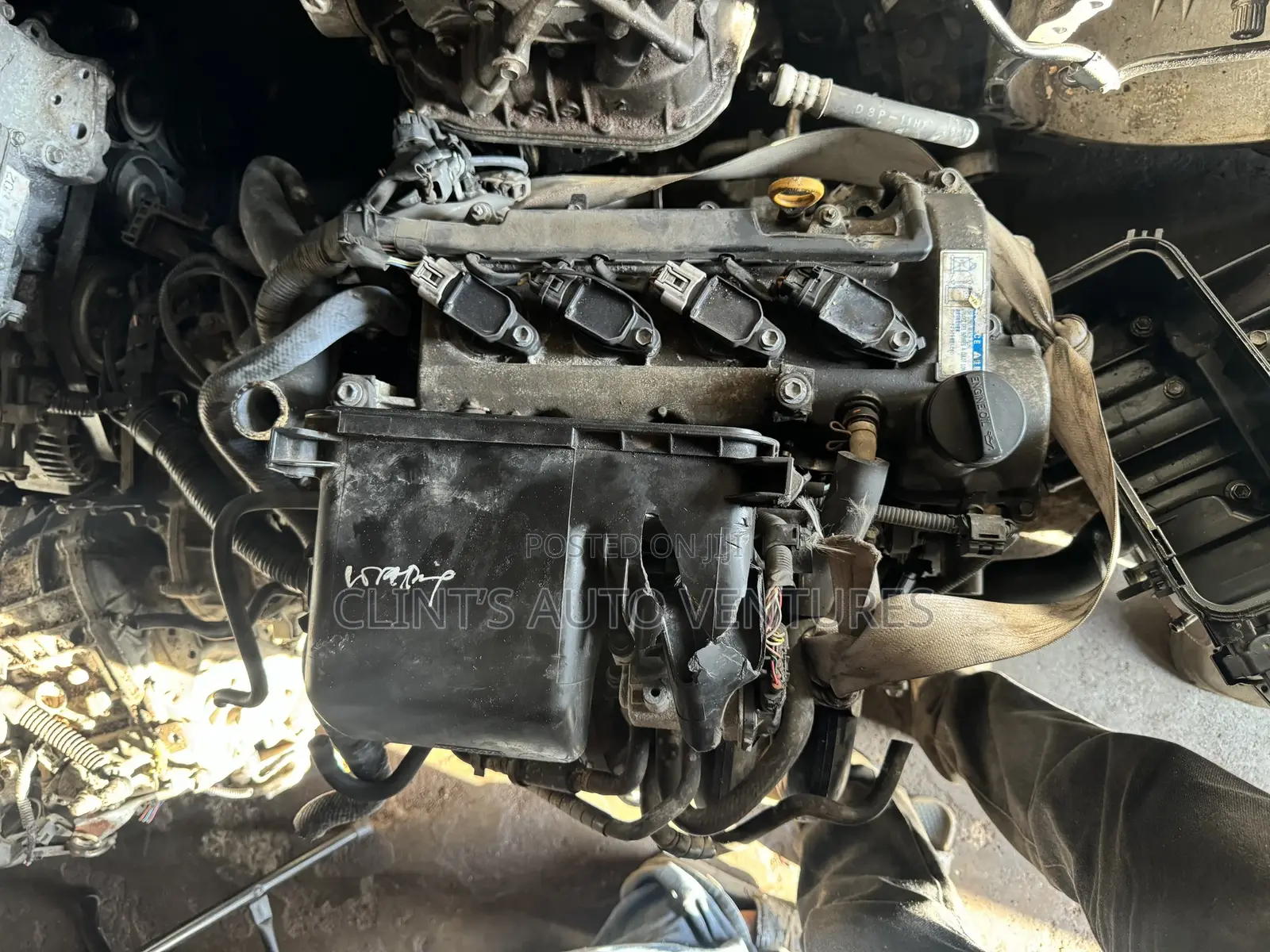 Toyota Vitz Engine 4plugs 2008-2010 Engine