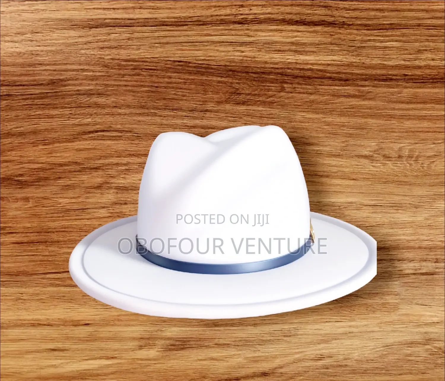 Angel! Unisex White Fedora Hat  Going for a Cool Price.