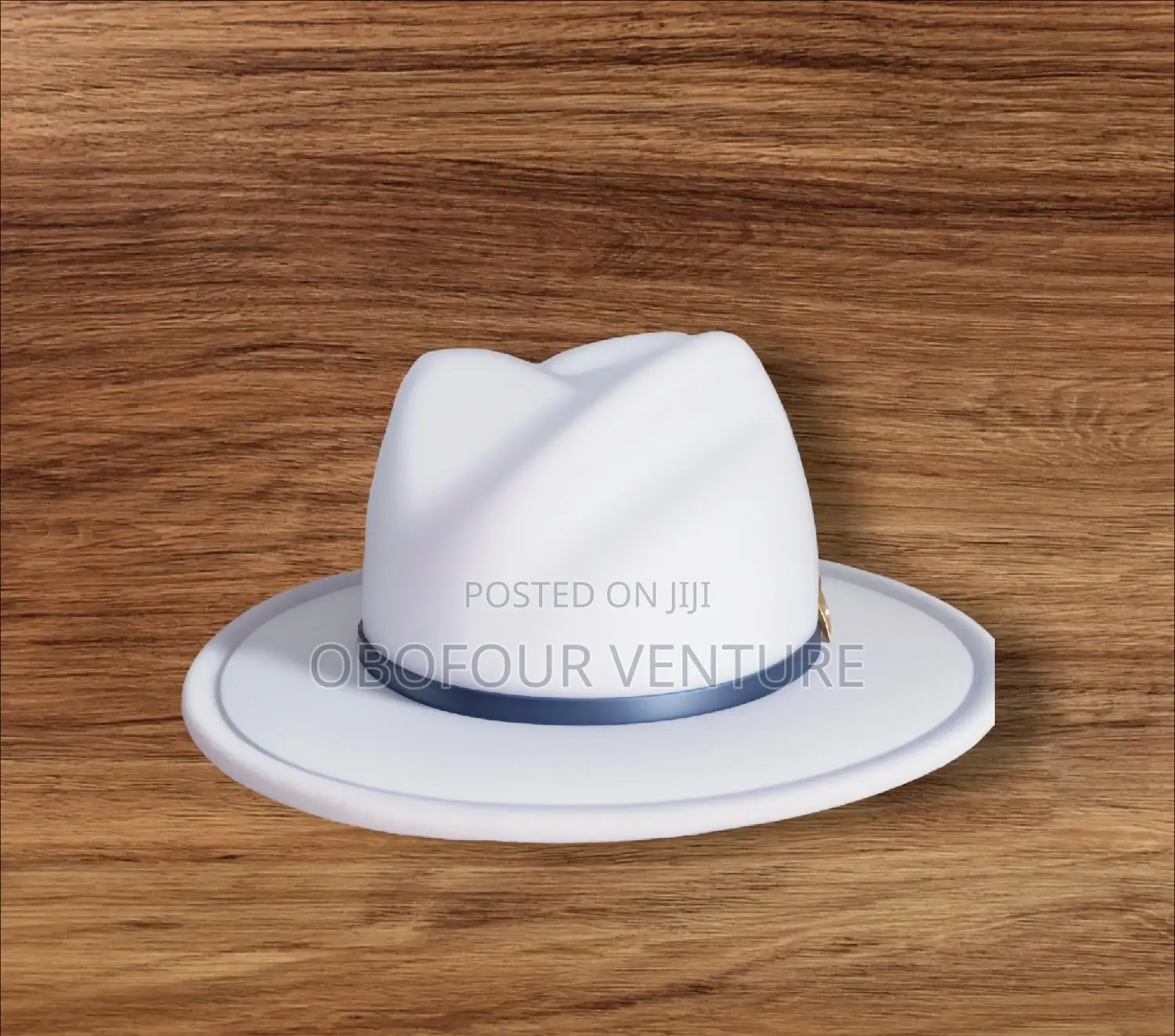 Angel! Unisex White Fedora Hat  Going for a Cool Price.