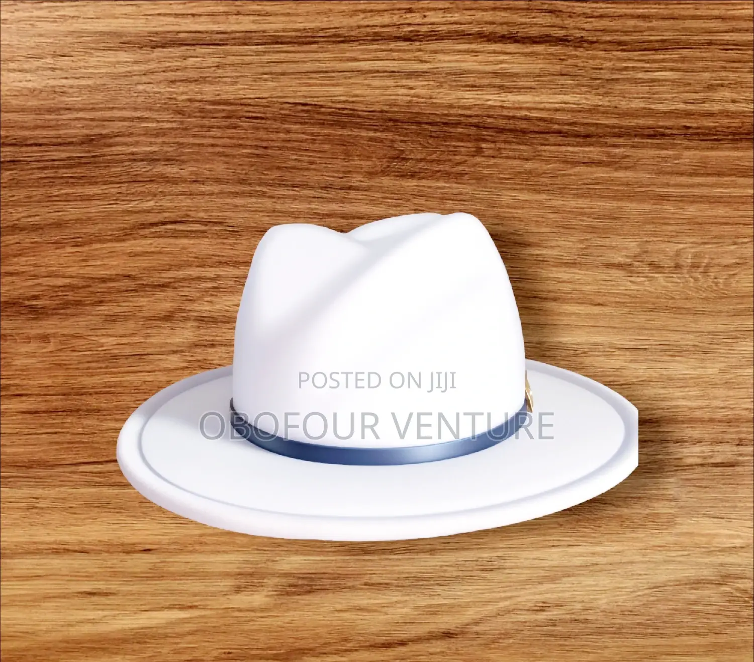 Angel! Unisex White Fedora Hat  Going for a Cool Price.