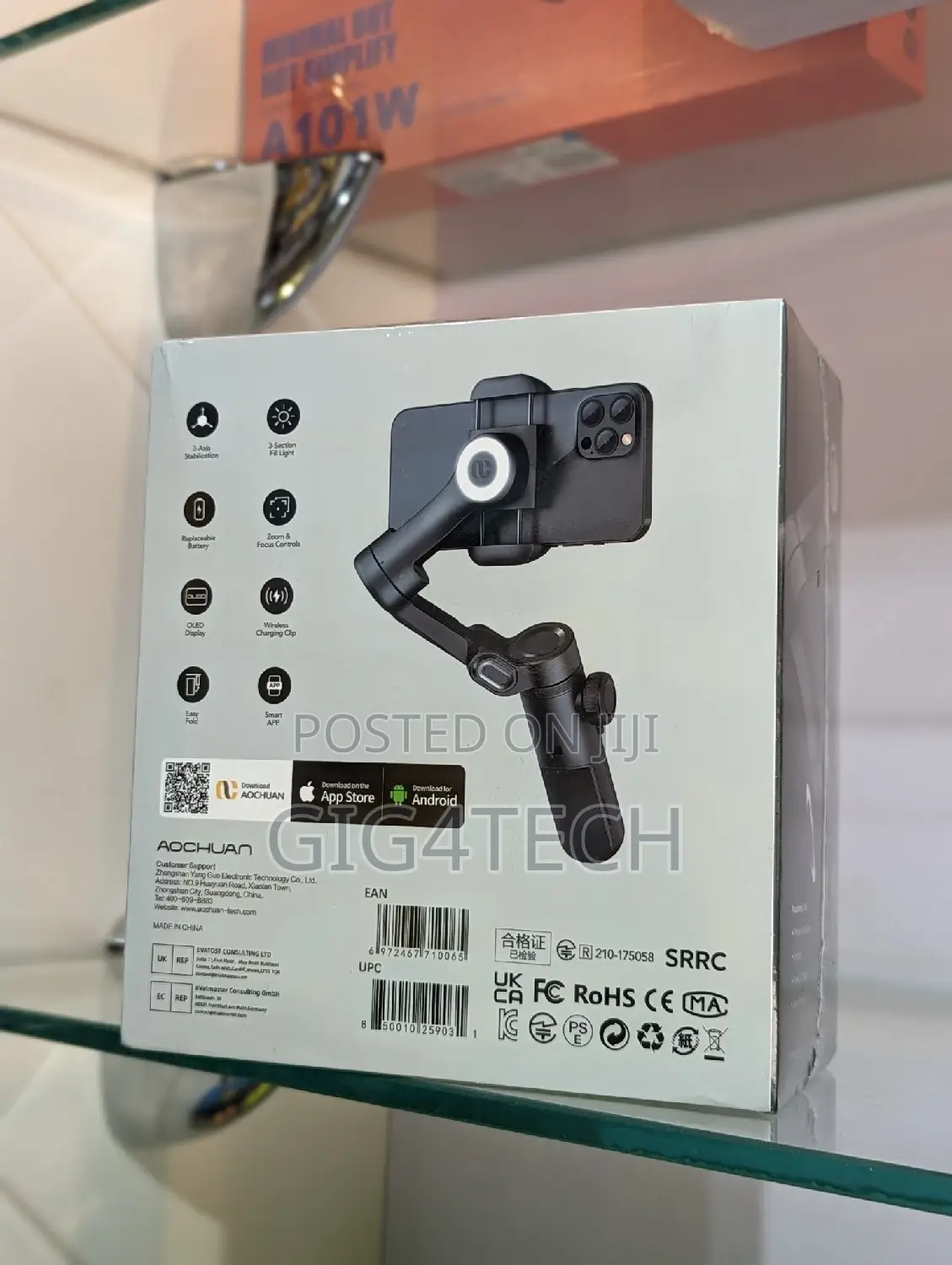 Smart Xpro 3 Axis Smartphone Gimbal Stabilizer