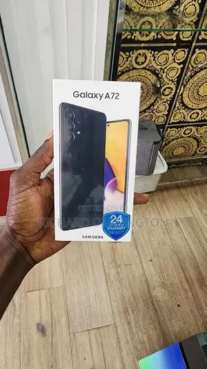 New Samsung Galaxy A72 128 GB Black
