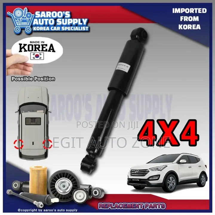 Hyundai Santafe 2013,2014, 2015,2016, Back Shocks