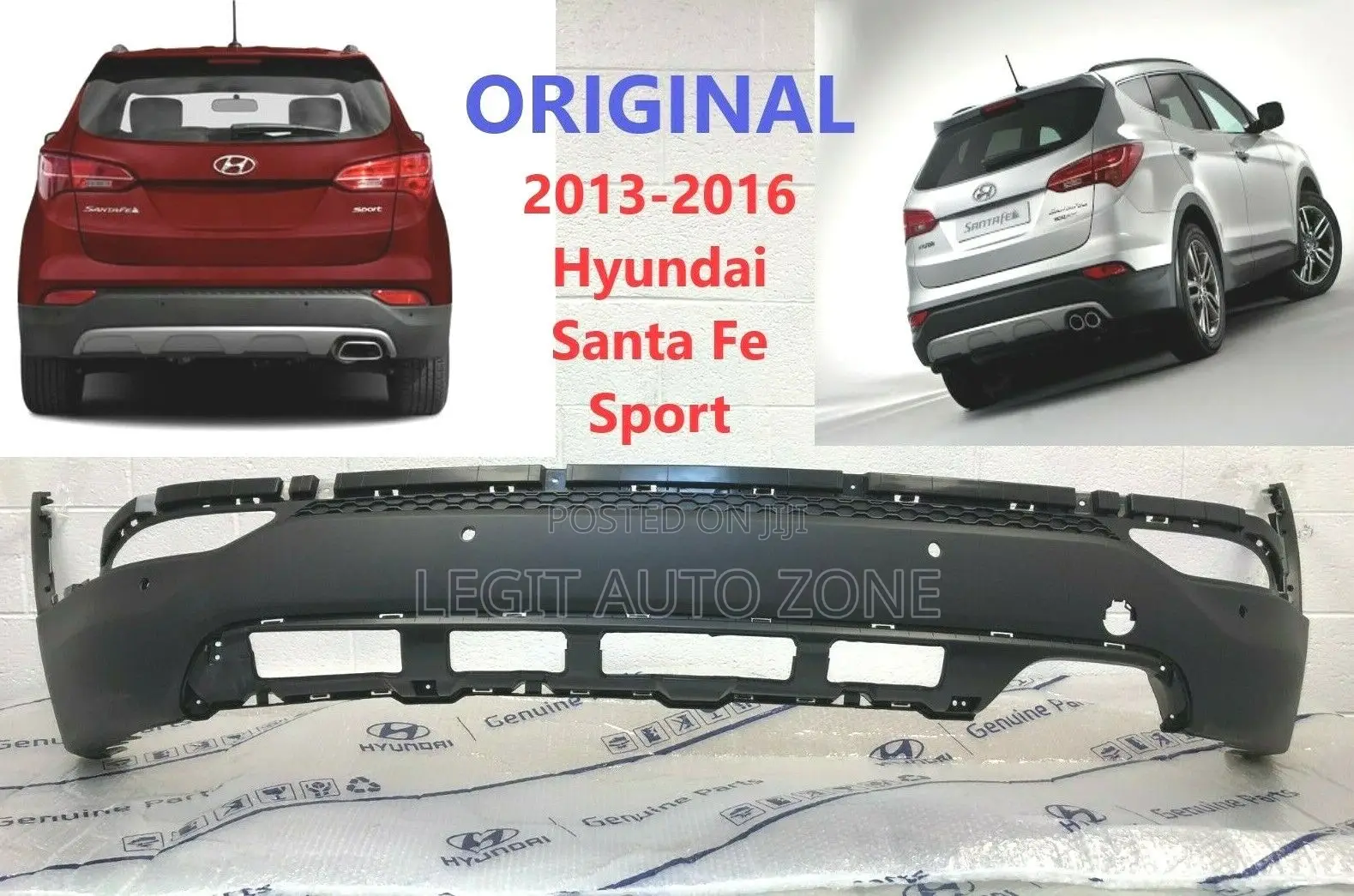 Hyundai Santafe 2013,2014,2015,2016 Complete Back Bumper