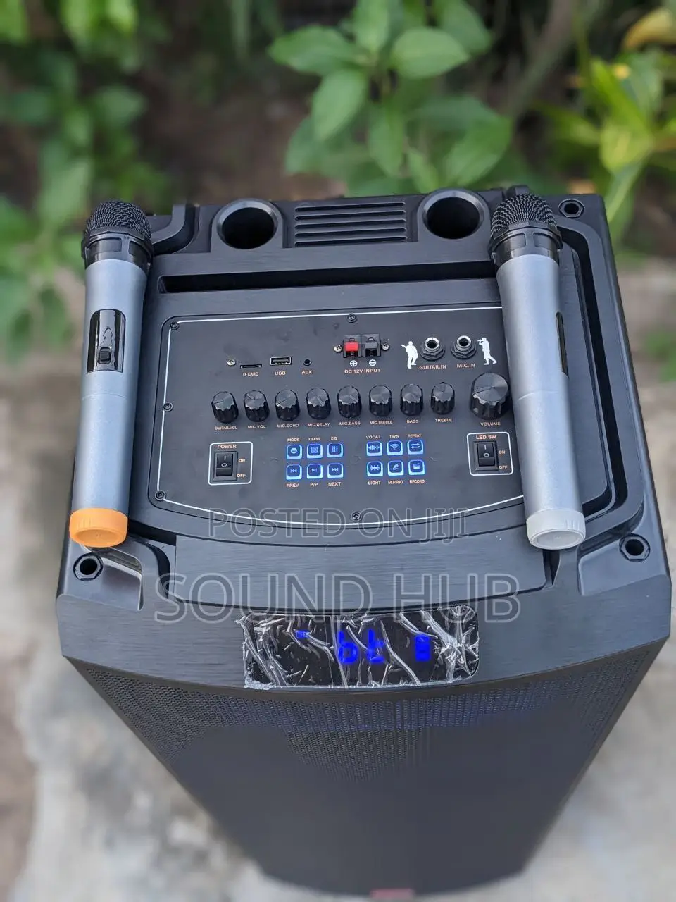 Professional Rechargeable Trolley Speaker With Dual Pairing