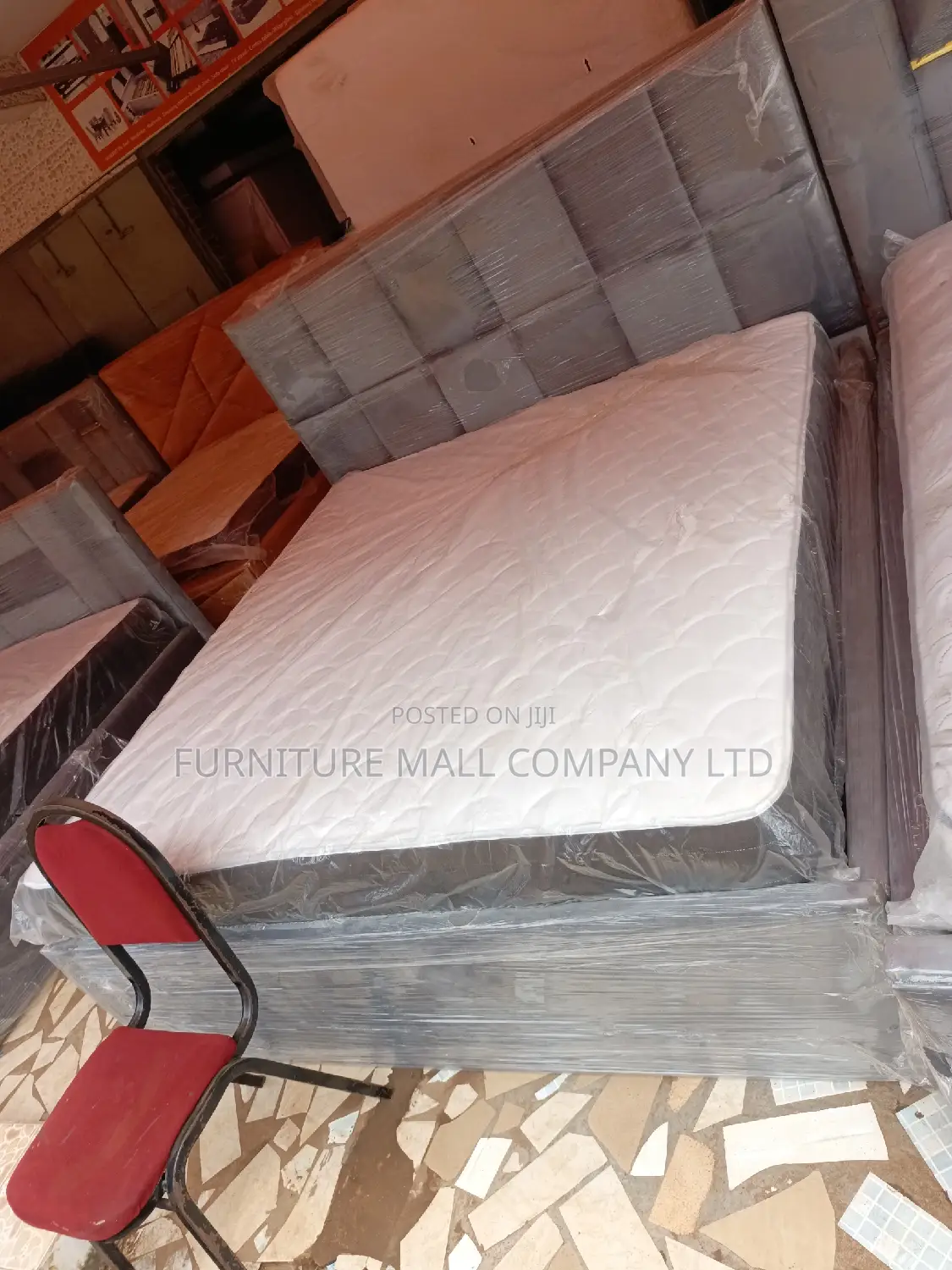 72x75 Executive Queens Bed With Mattress. Free Delivery