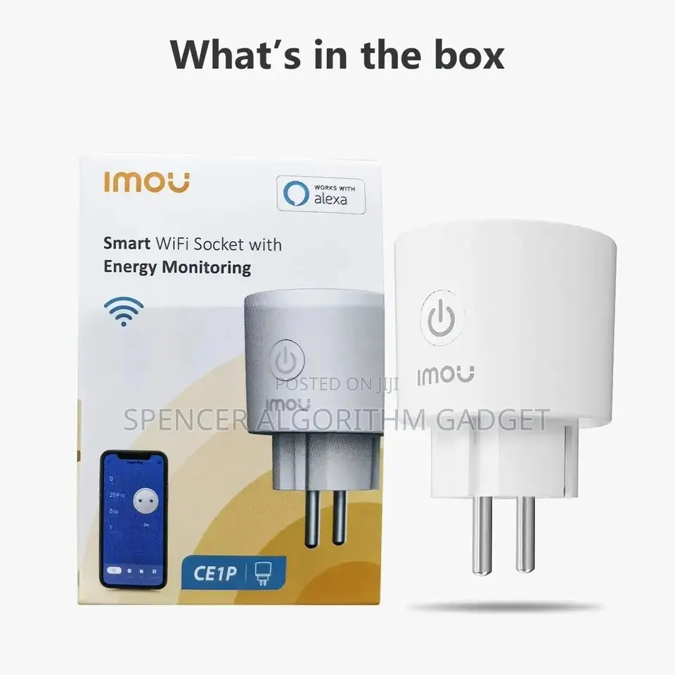 Imou Smart Socket CE1 EU Plug(Wirelessly Control Appliances)
