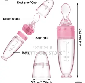 Baby Squeeze Silicon Spoon Feeder
