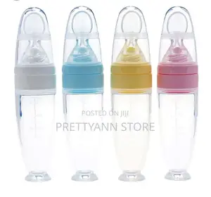 Baby Squeeze Silicon Spoon Feeder