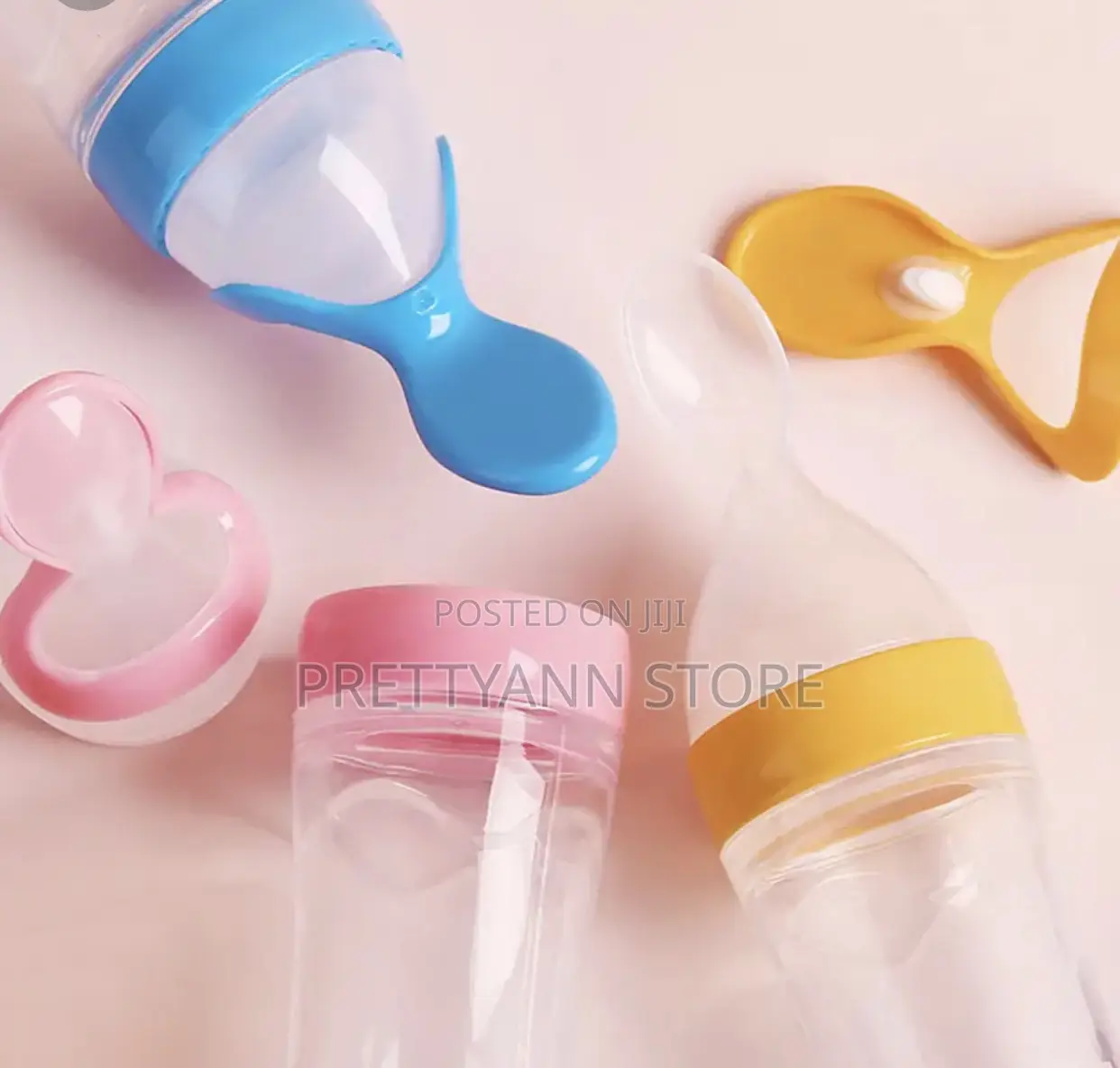 Baby Squeeze Silicon Spoon Feeder