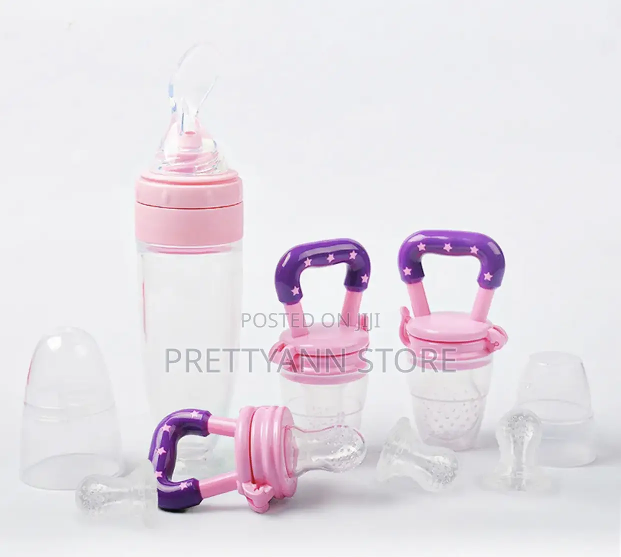 Baby Silicon Feeding Set