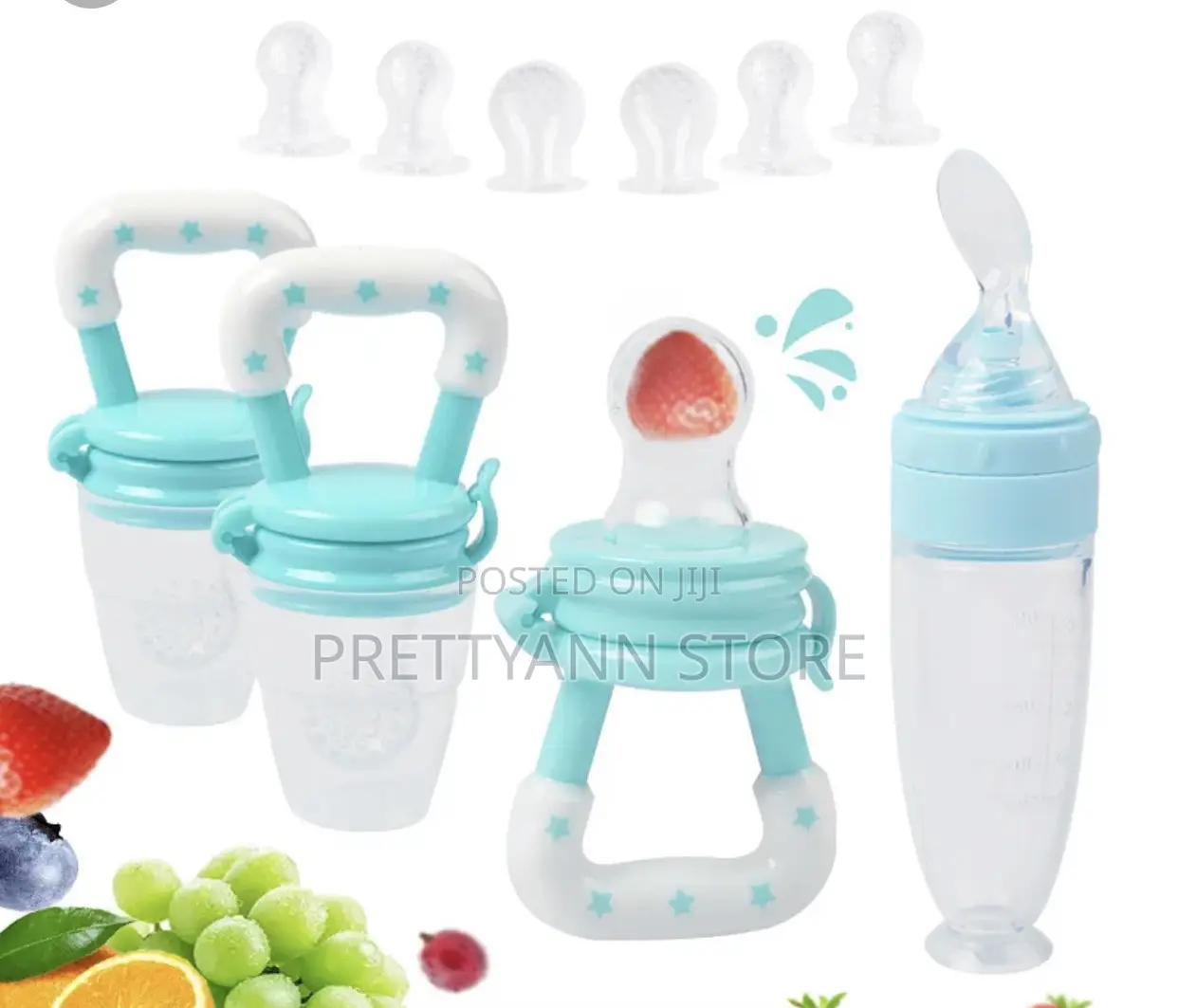 Baby Silicon Feeding Set