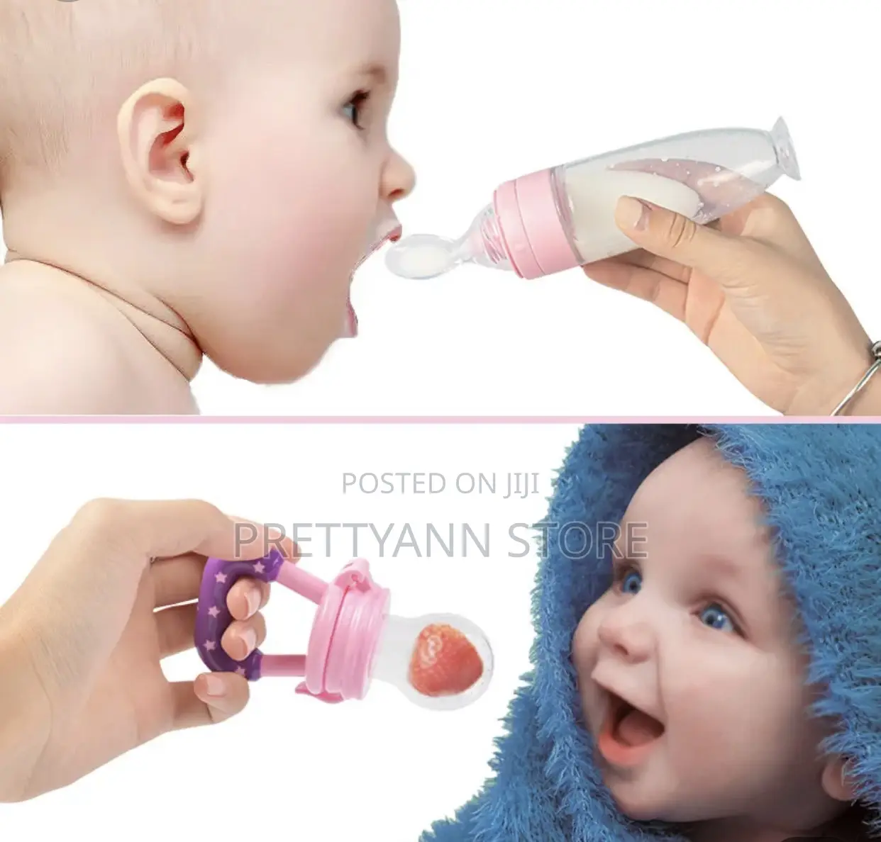 Baby Silicon Feeding Set