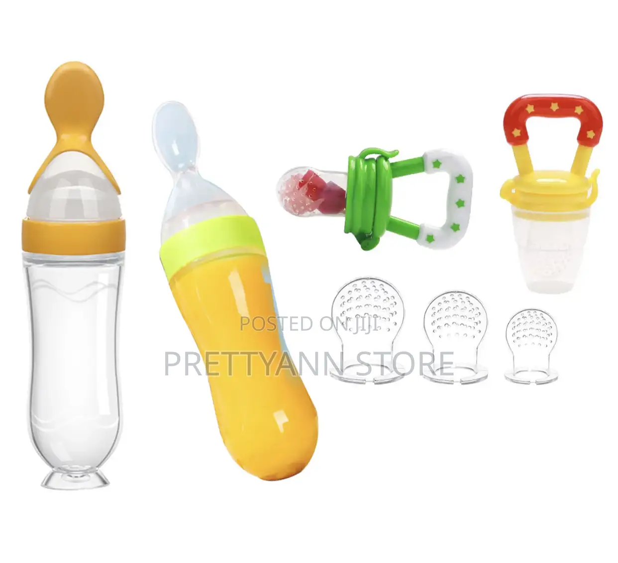 Baby Silicon Feeding Set