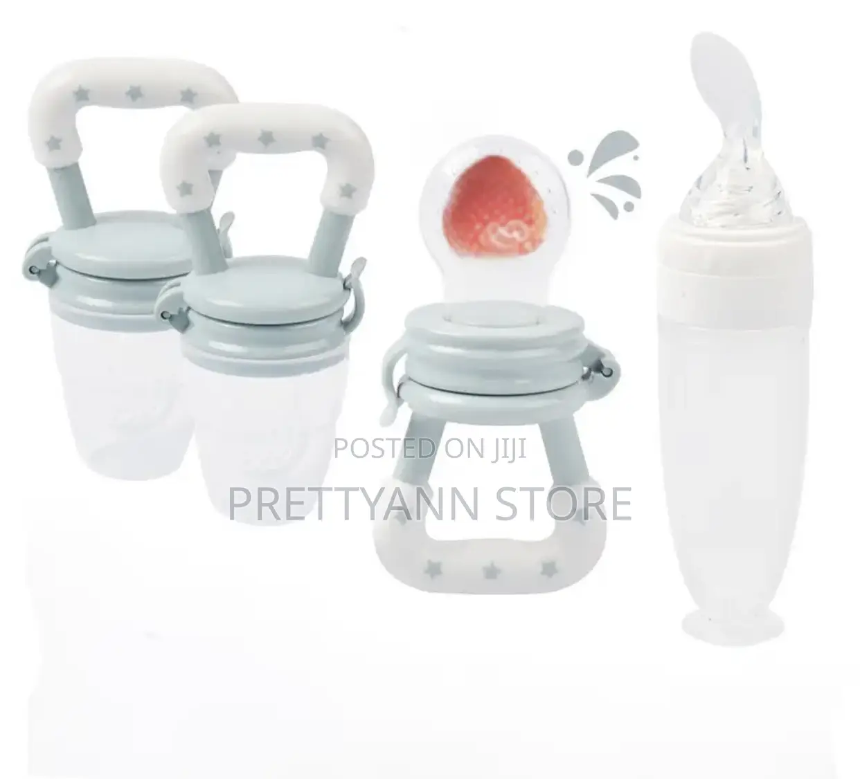 Baby Silicon Feeding Set