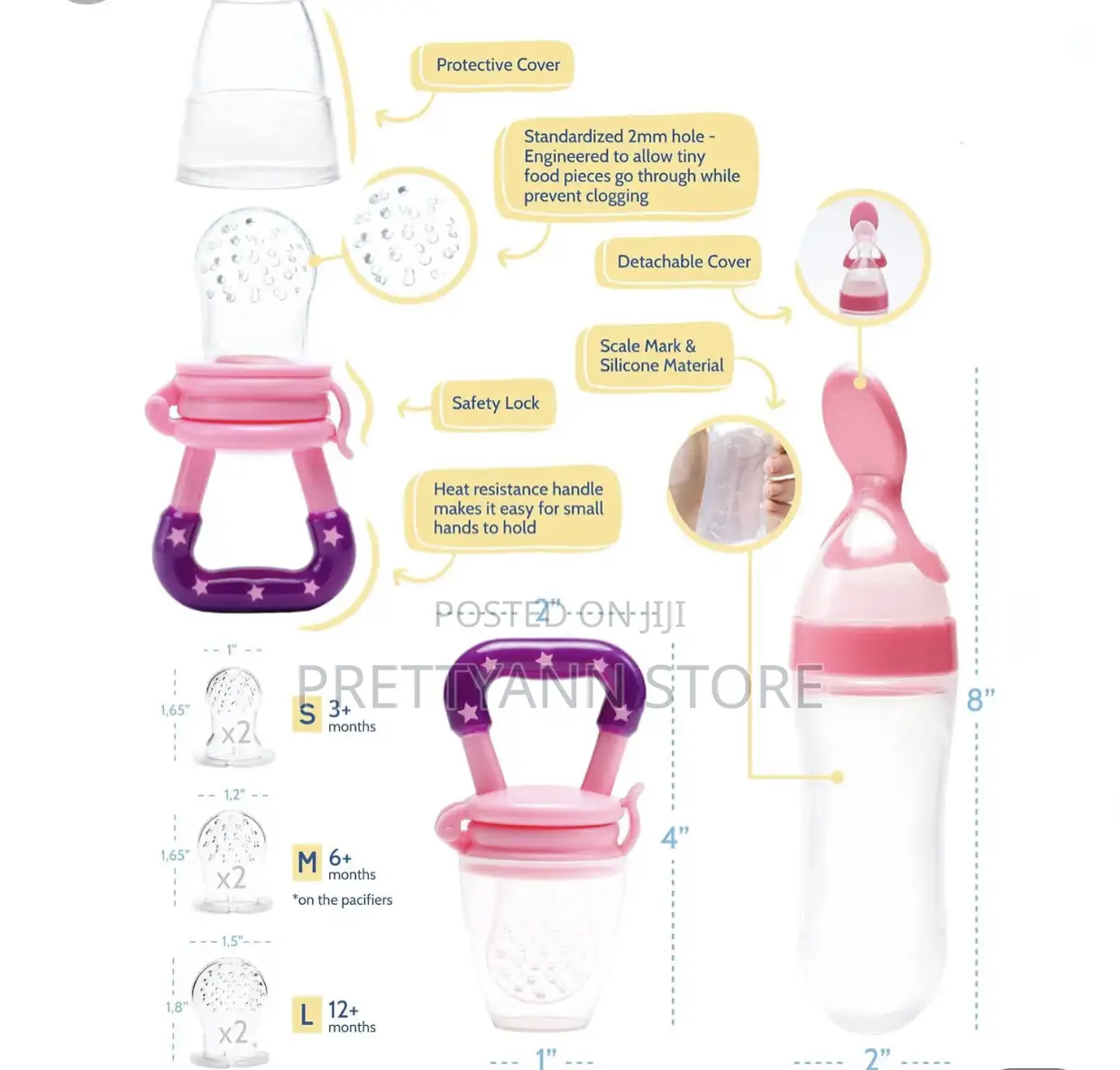 Baby Silicon Feeding Set