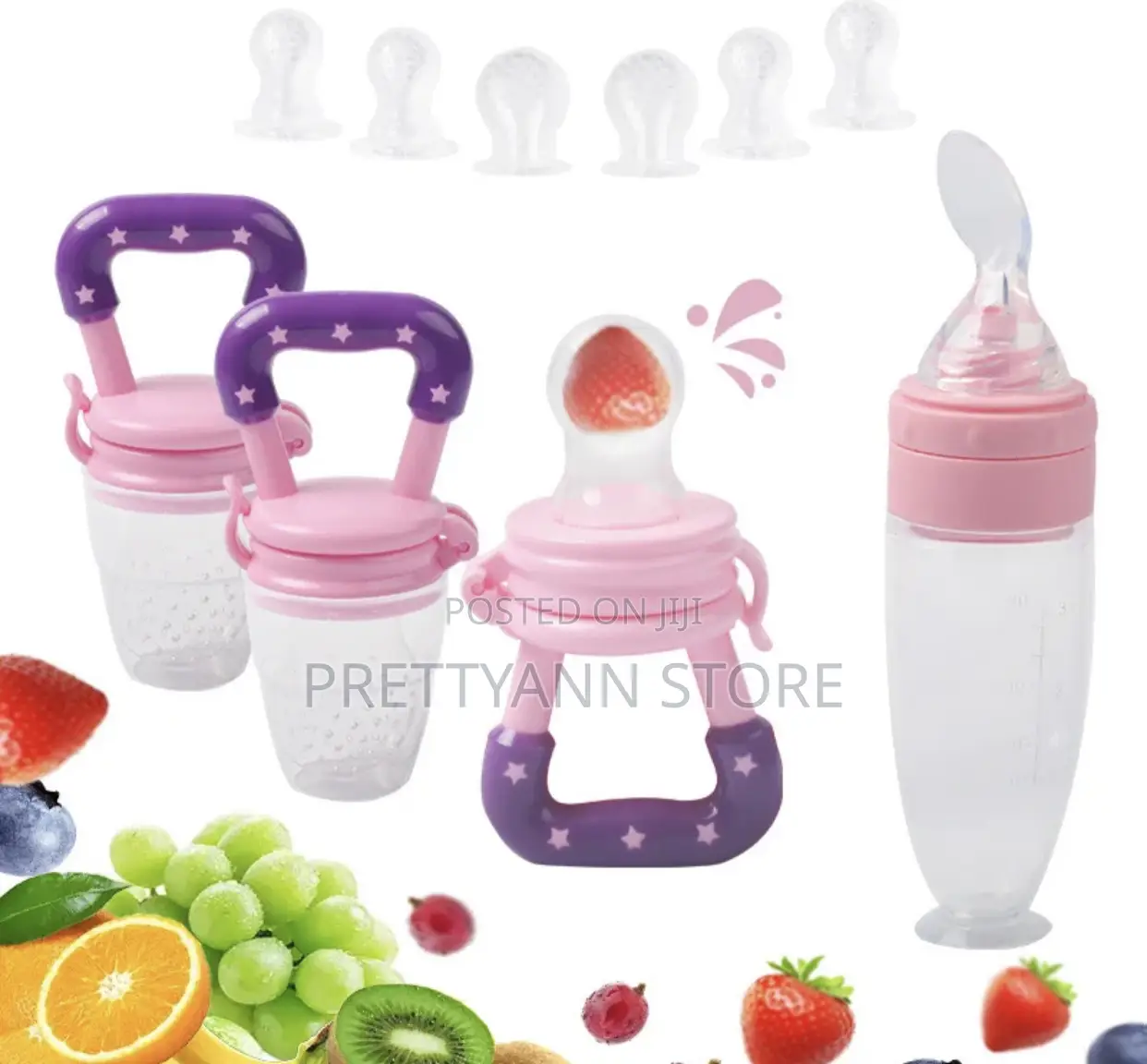 Baby Silicon Feeding Set