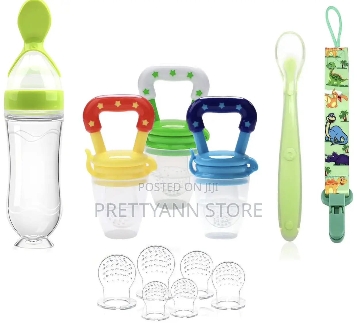 Baby Silicon Feeding Set