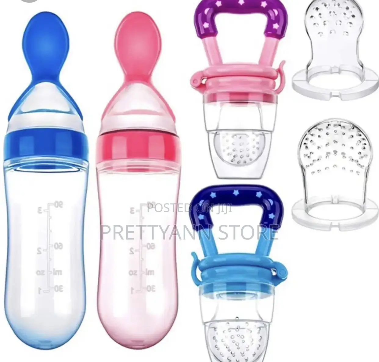 Baby Silicon Feeding Set