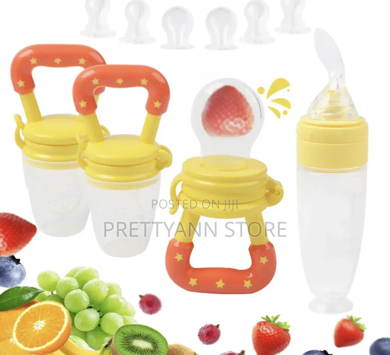 Baby Silicon Feeding Set