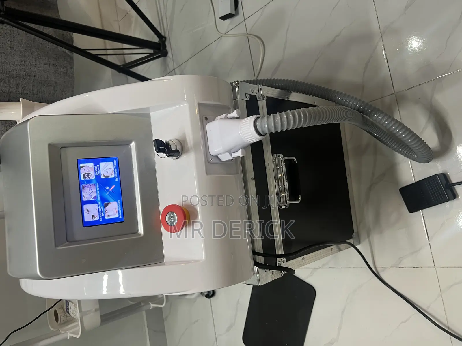 Q- Switch Laser Tattoo Removal Machine