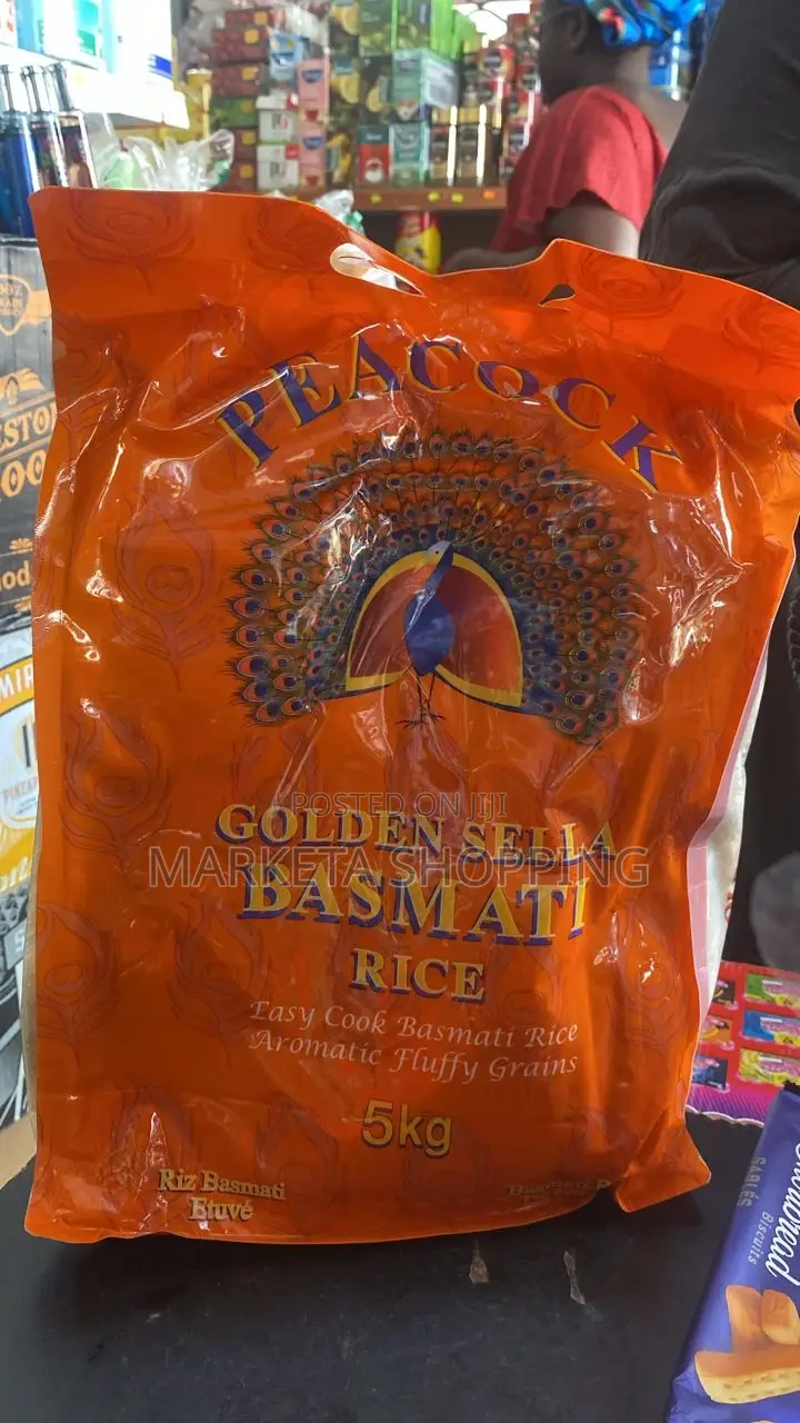Peacock Golden Sella Basmati 5kg