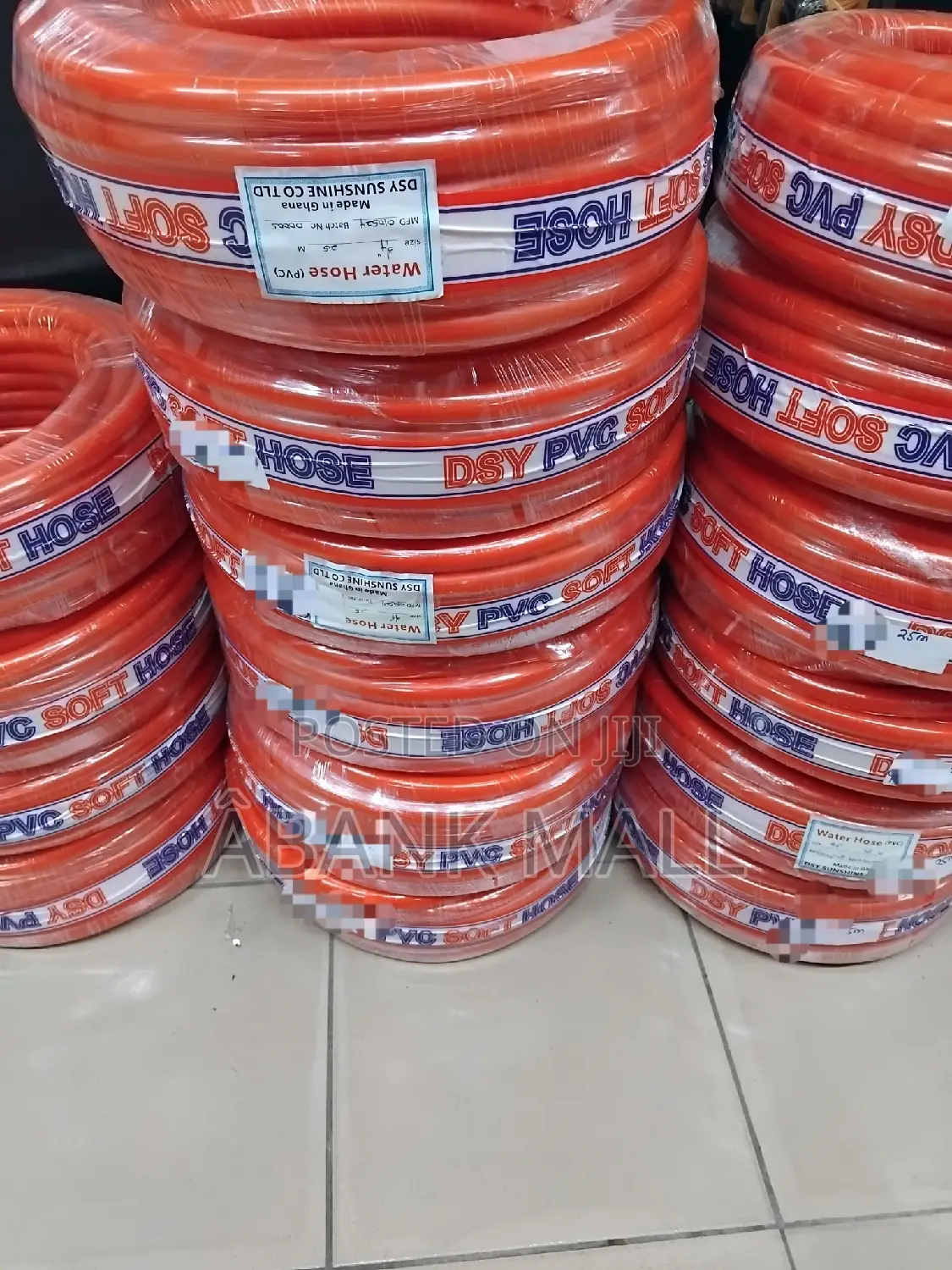 50m Water Hose PVC Size 3/4