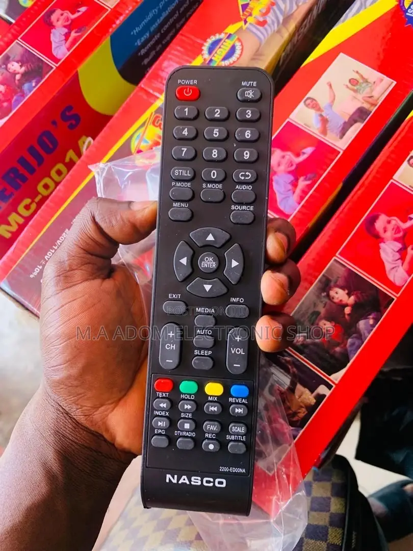 Energy Saving Nasco Electric Remote Control(Black).