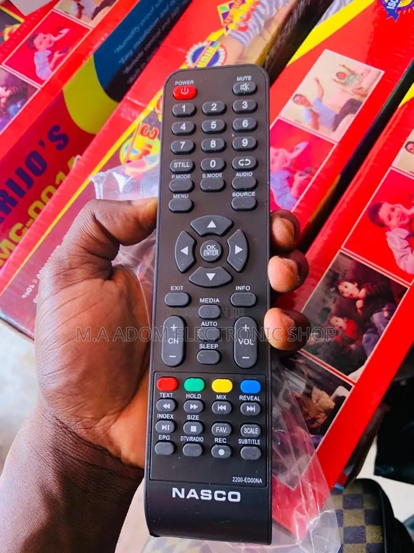 Energy Sufficient Nasco Remote Control(Black).