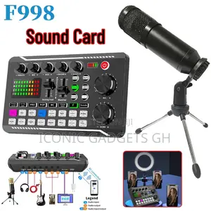 New in Box Bluetooth Podcast/Livestream Soundcard Console ,