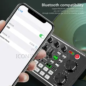 New in Box Bluetooth Podcast/Livestream Soundcard Console ,
