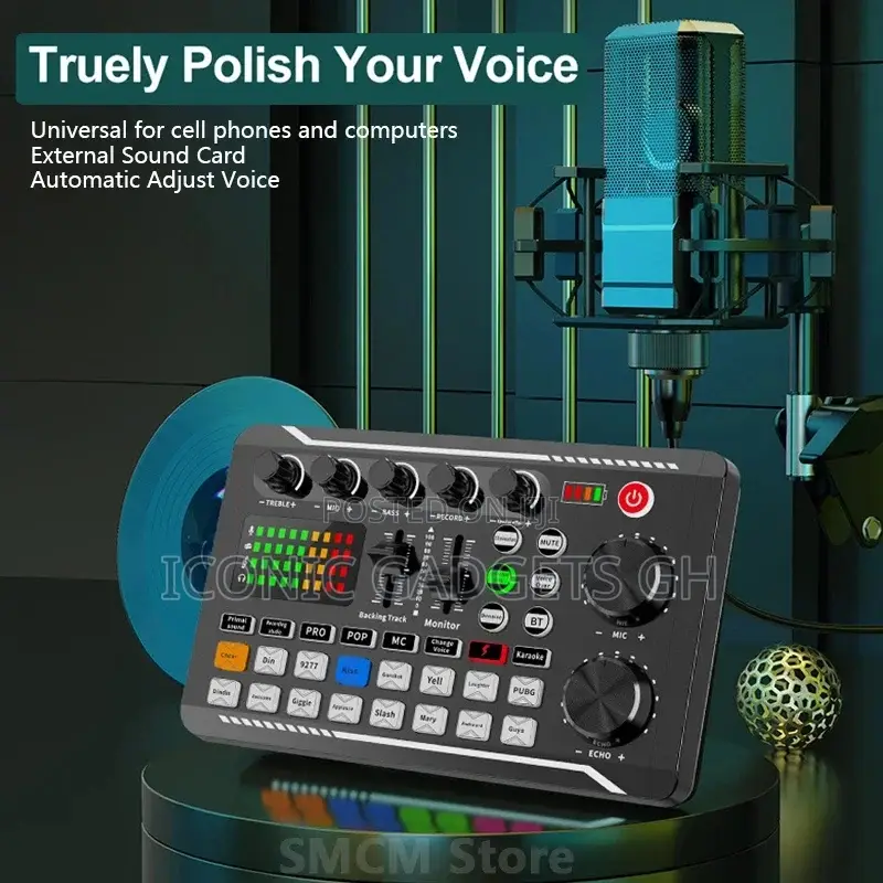 Brand New Studio Livestream/Podcast Soundcard Console.,