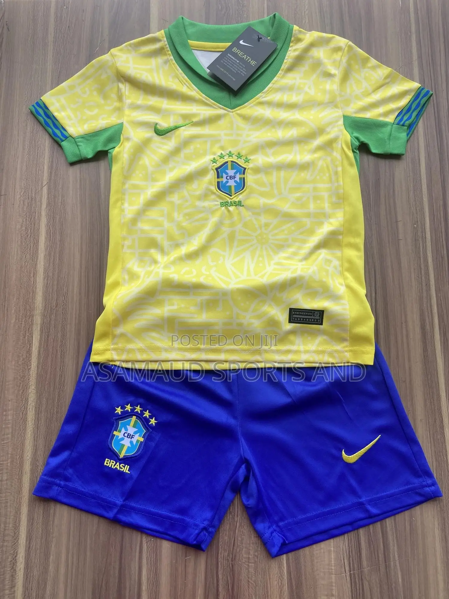 Original Brazil Kids JERSEY’S Available