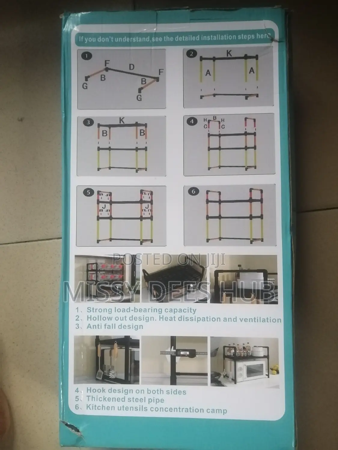 Multifunctional Kitchen Storage Rack