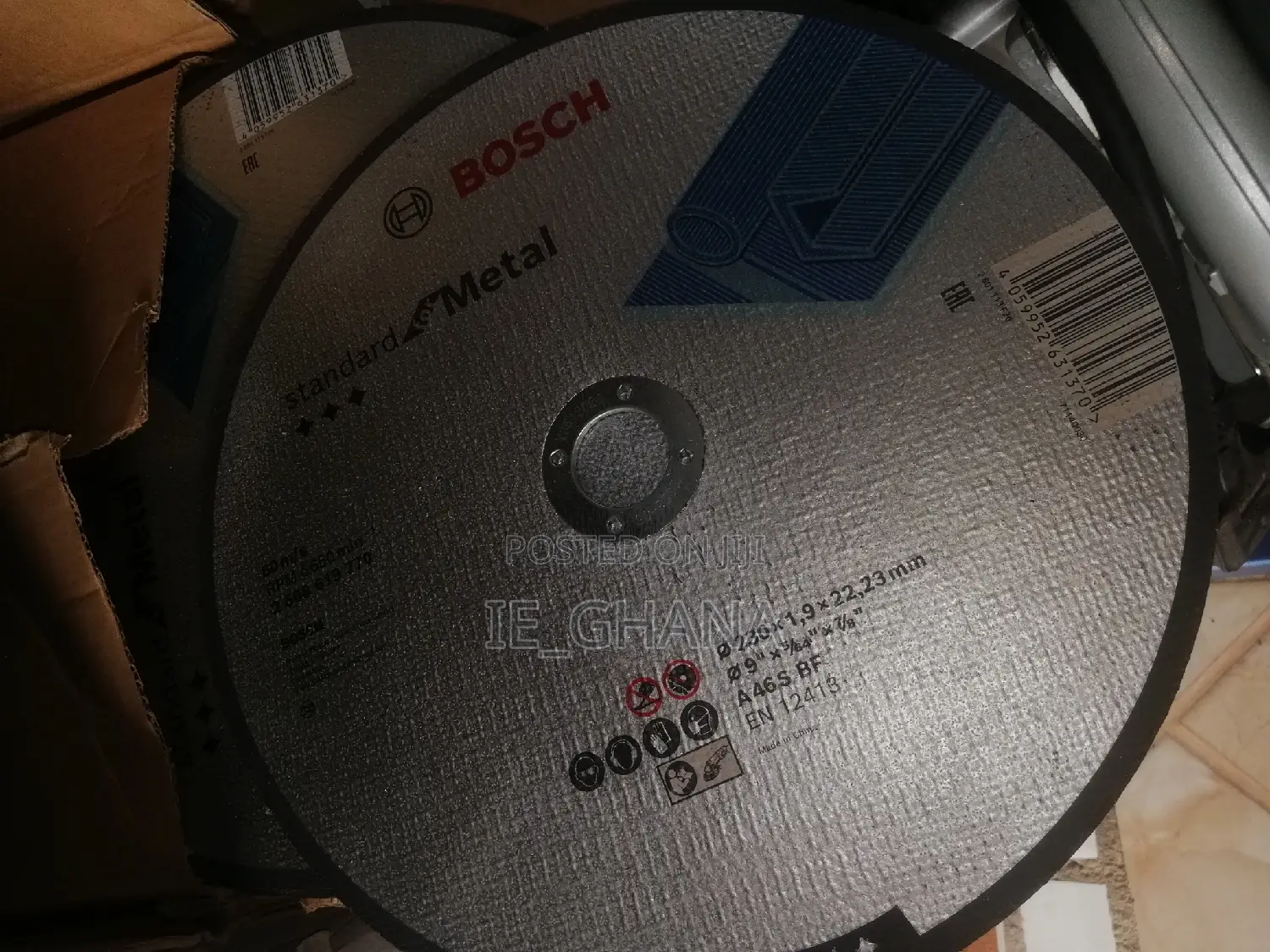 9" STD Metal Cutting Disc