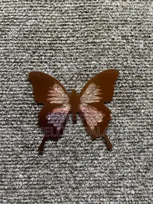 24pcs 3d Colourful Crystal Butterfly Wall Stickers