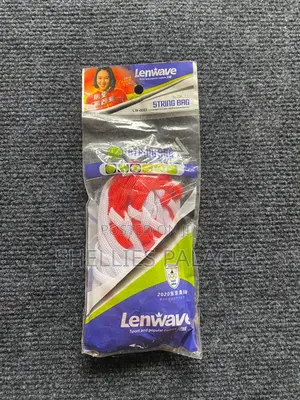 Sports Mesh Equipment Bag White+Red/Lw-0583
