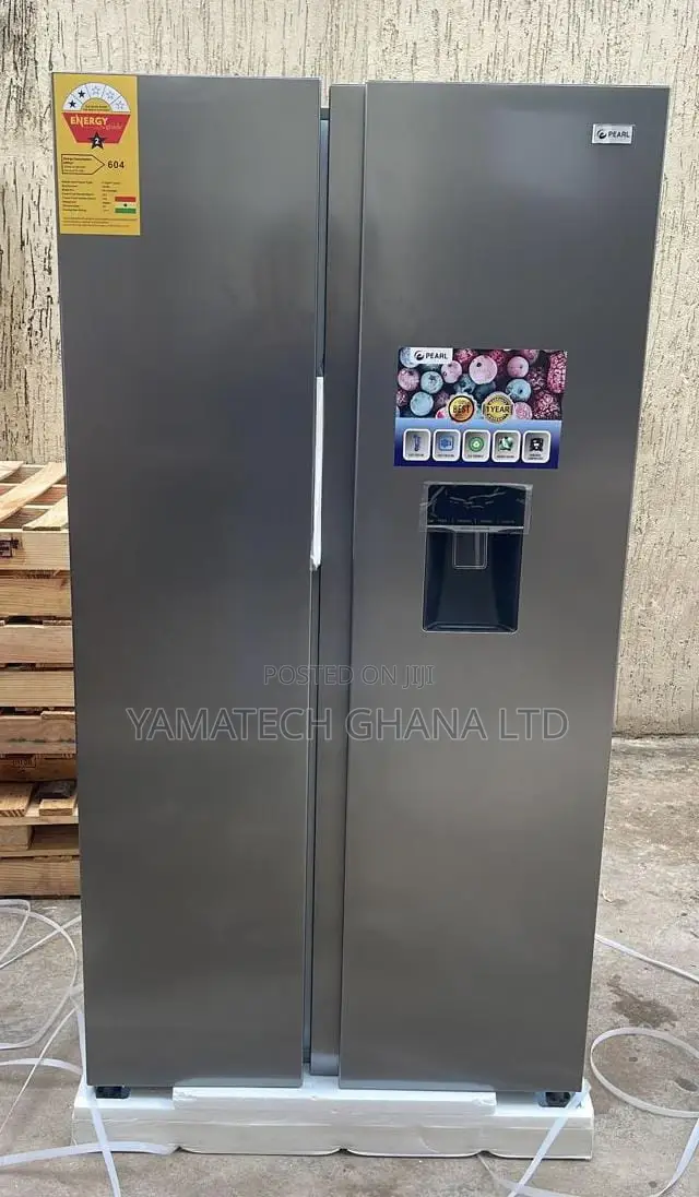 Pearl Side by Side Fridge With Dispenser