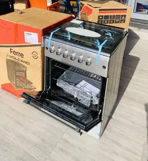 Latest Ferre 60x60 Auto Ignition, Auto Rotisserie 4 Burner.