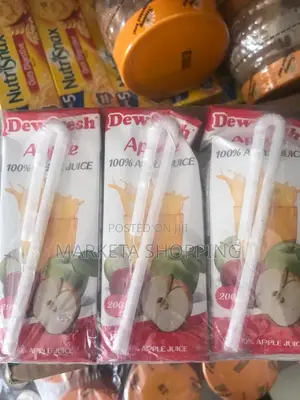 Dewfresh 100% Fruits Juice 200mlx6