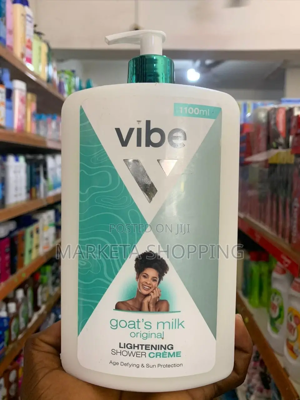 Vibe Goat's Milk Shower Lightening Cream 1100ml