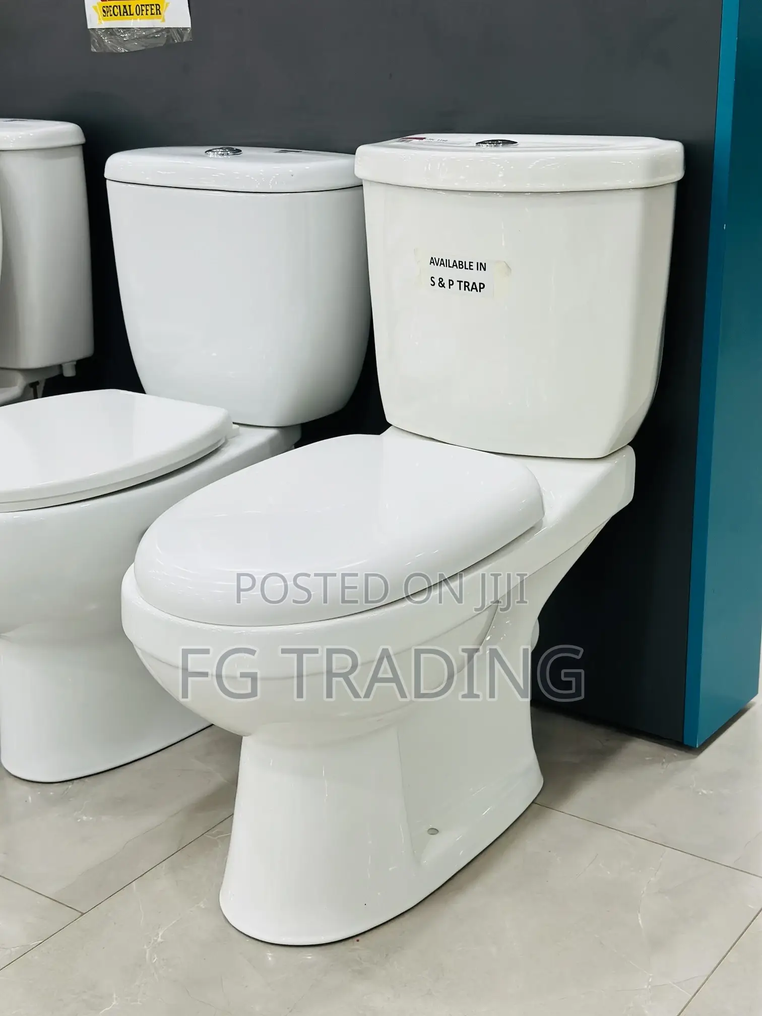 Water Closet - Big Tank Toilet - Modern Wc