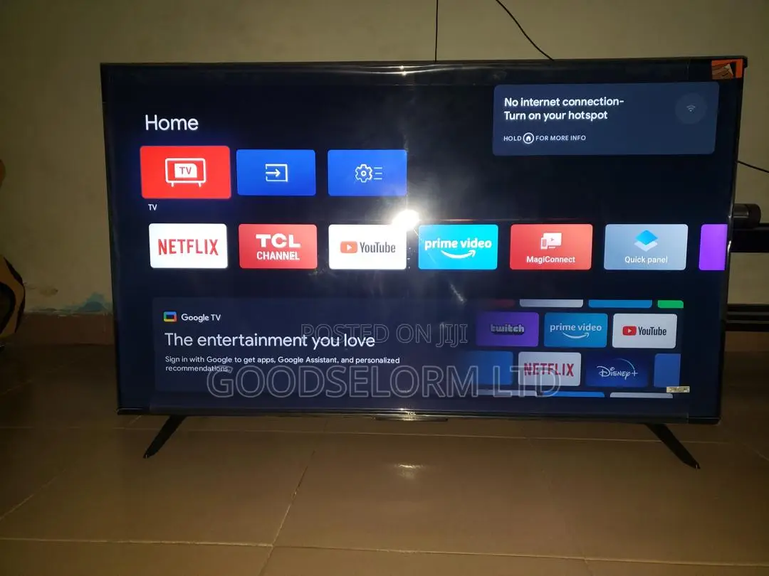 TCL 50 Inch Uhd Smart Andriod TV 50P
